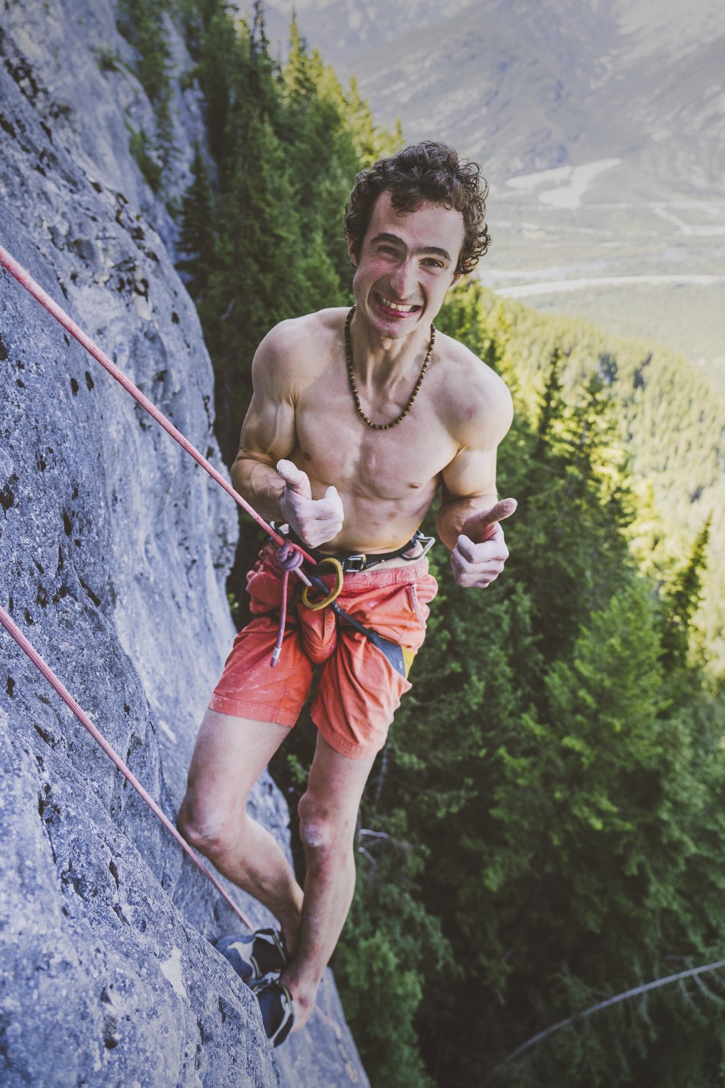 Veleúspěšný český skalní lezec Adam Ondra