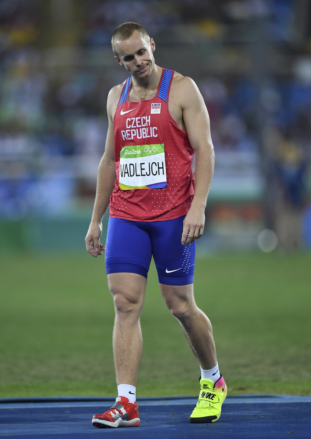 Jakub Vadlejch je letošní českou jedničkou poté, co si před odjezdem do Ria vylepšil osobní rekord na 87,20, na olympiádě však na výkon z mítinku v Kolíně nenavázal.