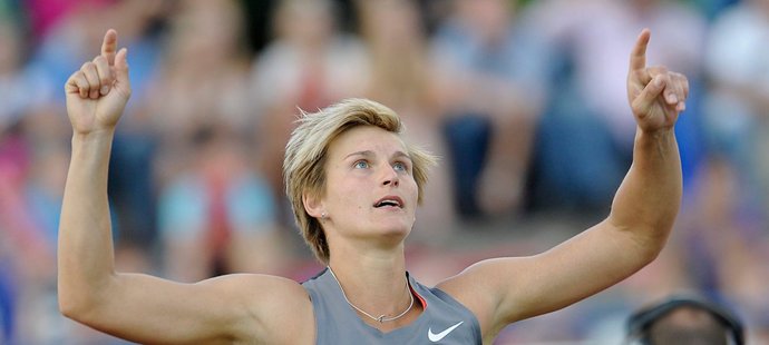Barbora Špotáková vyhrála oštěpařský závod na Zlaté tretře