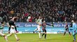 Český gólman Tomáš Koubek v utkání Augsburgu ve Frankfurtu, kde dostal pět gólů