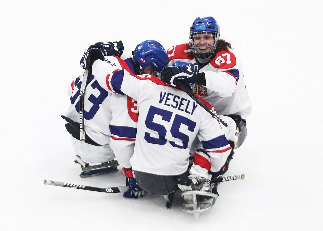 Češi se radují z gólu v dramatickém čtvrtfinále paralympiády proti Číně