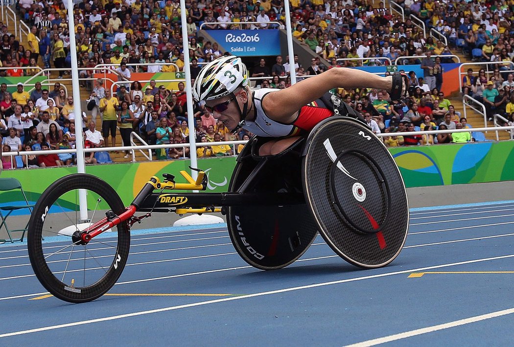 Zřejmě poslední paralympijský cenný kov bude moci Marieke Vervoortová přidat v sobotu v závodě na 100 metrů