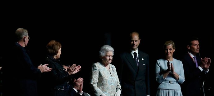 Slavnostního zahájení paralympiády se zúčastnila i královna Alžběta