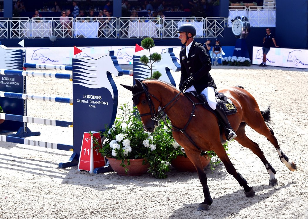 Marco Kutscher na trati během závodu v Saint Tropez