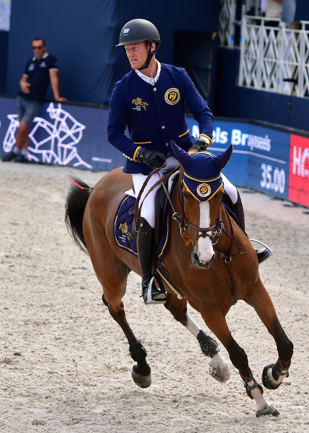 Niels Bruynseels z týmu Prague Lions na závodech ve Francii