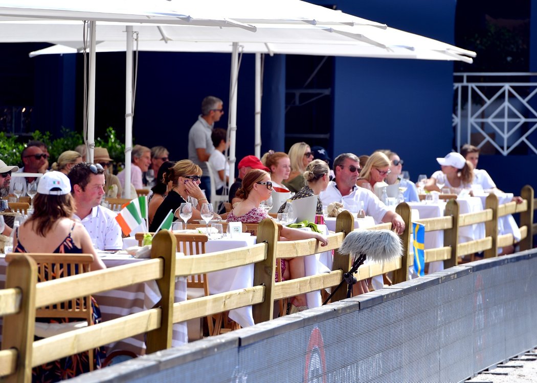 Závody Global Champions League jsou vždy obklopeny aurou VIP