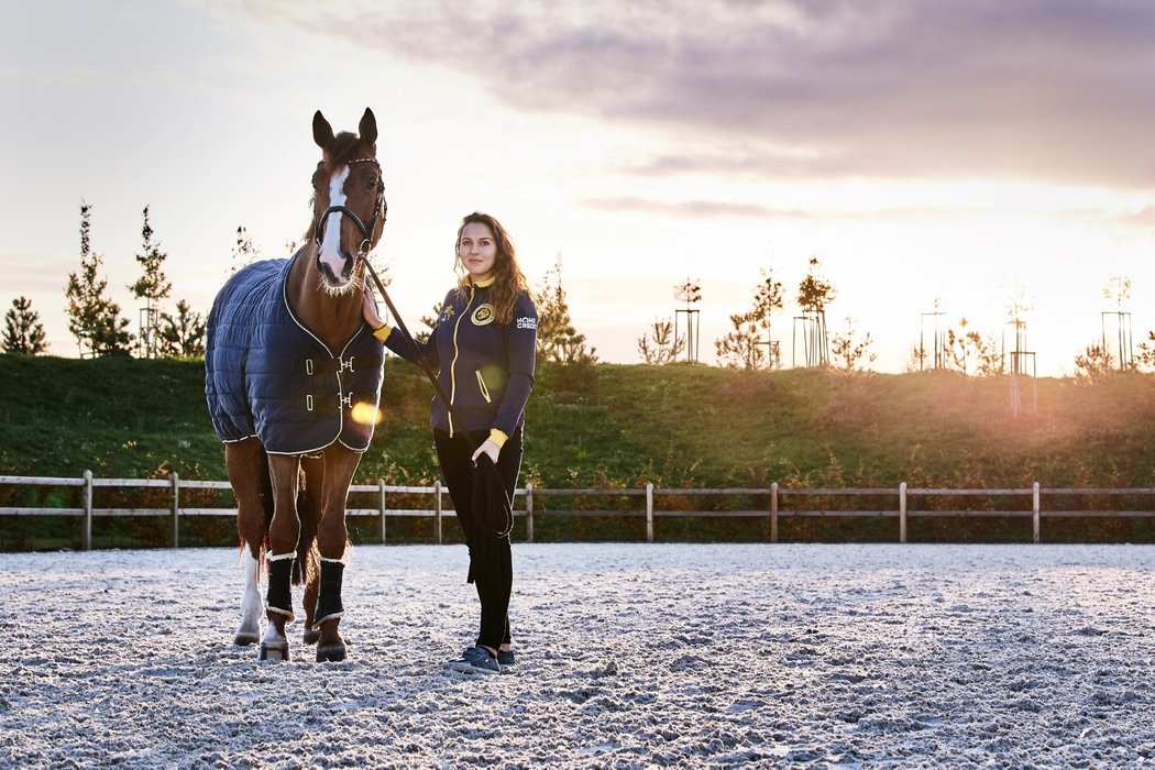 Anna Kellnerová se vyzpovídala ze své lásky ke koním
