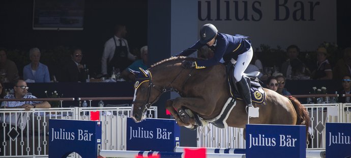 Anna Kellnerová reprezentovala Prague Lions s jedenáctiletým hřebcem Classicem 