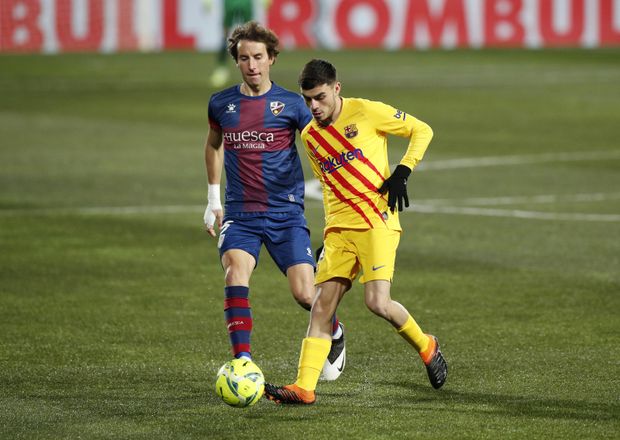 Barcelonský talent Pedri Barcelonský talent Pedri