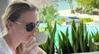 Česká tenistka Petra Kvitová si během těhotenství užívá dovolenou na Mauriciu