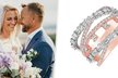 Prsten nevěsty Petry Kvitové stál více než čtvrt milionu korun. Z jejich luxusních šperků, které měla na sobě, to ale byla ta nejlevnější položka!