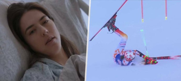 Elitní lyžařka Petra Vlhová poslala vzkaz ze švýcarské nemocnice, kde ji operovali
