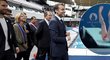 Alexis Jandard se ztrapnil před prezidentem Francie