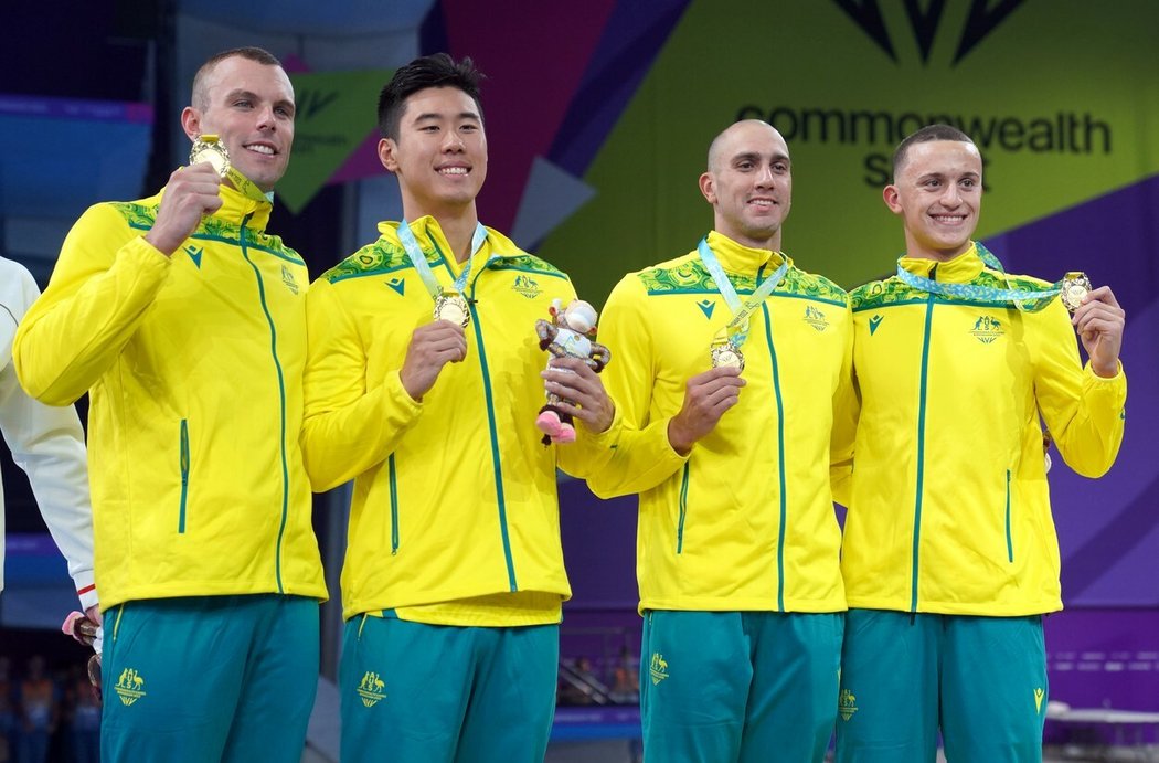 Plavecký tým Austrálie na Hrách Commonwealthu 2022