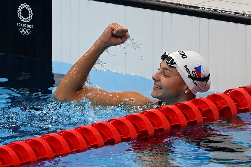 Barbora Seemanová v olympijském bazénu