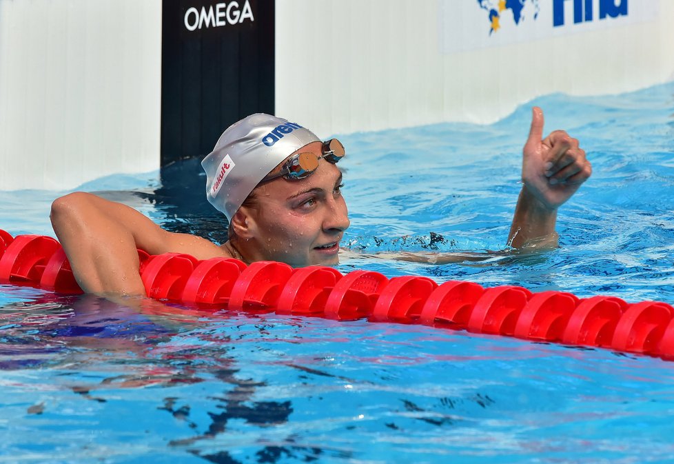 Barbora Závadová na mistrovství světa v ruské Kazani