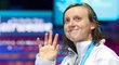 Plavecká šampionka a pětinásobná zlatá olympijská medailistka Katie Ledecky