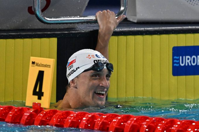 Další plavecké ZLATO na ME! Knedla napodobil Seemanovou, vyhrál o setinu Další plavecké ZLATO na ME! Knedla napodobil Seemanovou, vyhrál o setinu