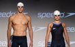 Michael Phelps a Nathalie Coughlinová předvádějí nové plavky Speedo Fastskin 3