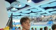 Český plavecký talent Miroslav Knedla na závodech v Monaku