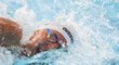 Reprezentační plavec Jan Micka při finále ME v kraulu na 400 metrů