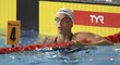 Česká plavkyně Simona Baumrtová na mistrovství Evropy v Glasgow