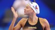Česká plavkyně Barbora Seemanová se na MS v Japonsku kvalifikovala do semifinále, boj o medaile ji ale o setinu unikl