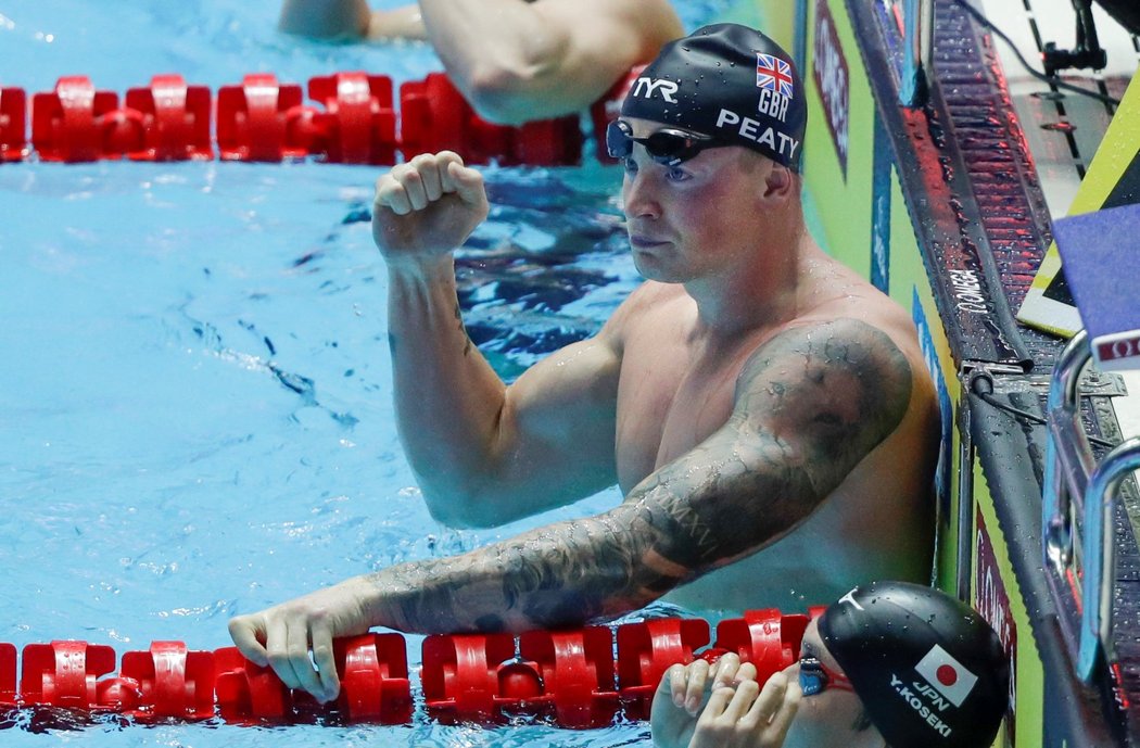 Brit Adam Peaty má na kontě další světový rekord