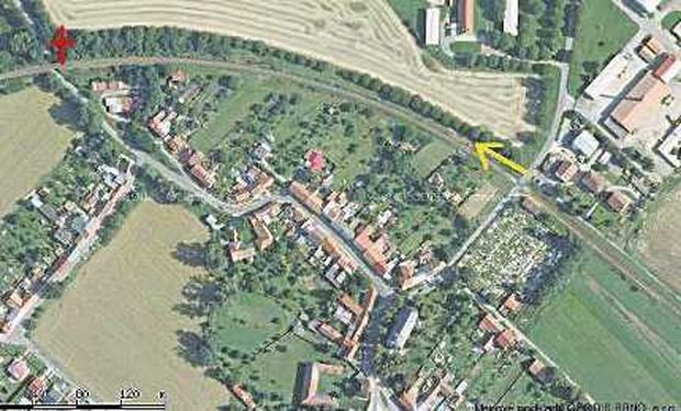 Tudy si Ondra krátil po trati cestu z Vrahovic do Prostějova Tudy si Ondra krátil po trati cestu z Vrahovic do Prostějova