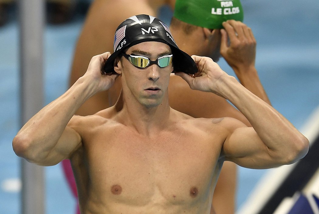 Americký plavec Michael Phelps bude bojovat o další medaili