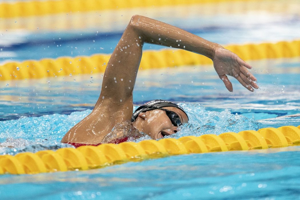 Česká plavkyně Barbora Seemanová