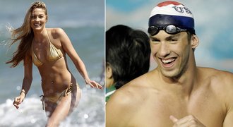 Plavec Phelps se rozešel s modelkou Megan Rosseeovou