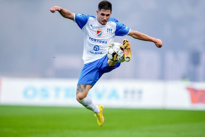 Srdjan Plavšič v dresu Baníku Srdjan Plavšič v dresu Baníku