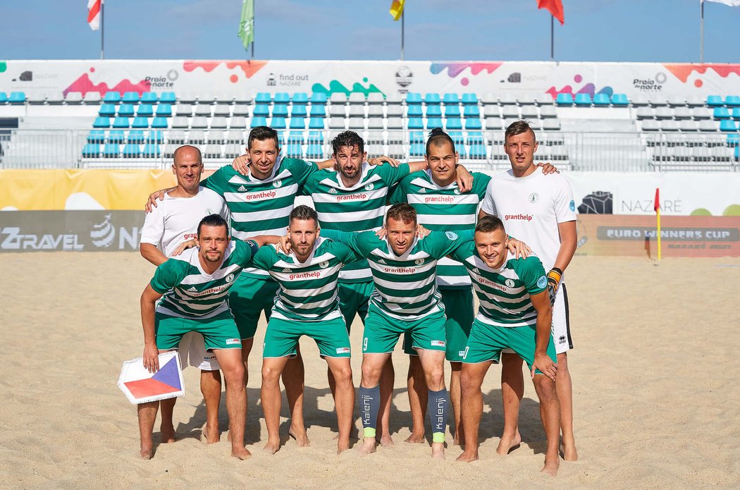 Plážoví fotbalisté Bohemians válí v Portualsku na Euro Winners Cupu