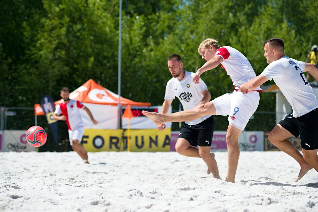 Final Four Fortuna Beach Soccer League se uskuteční v neděli 24. července