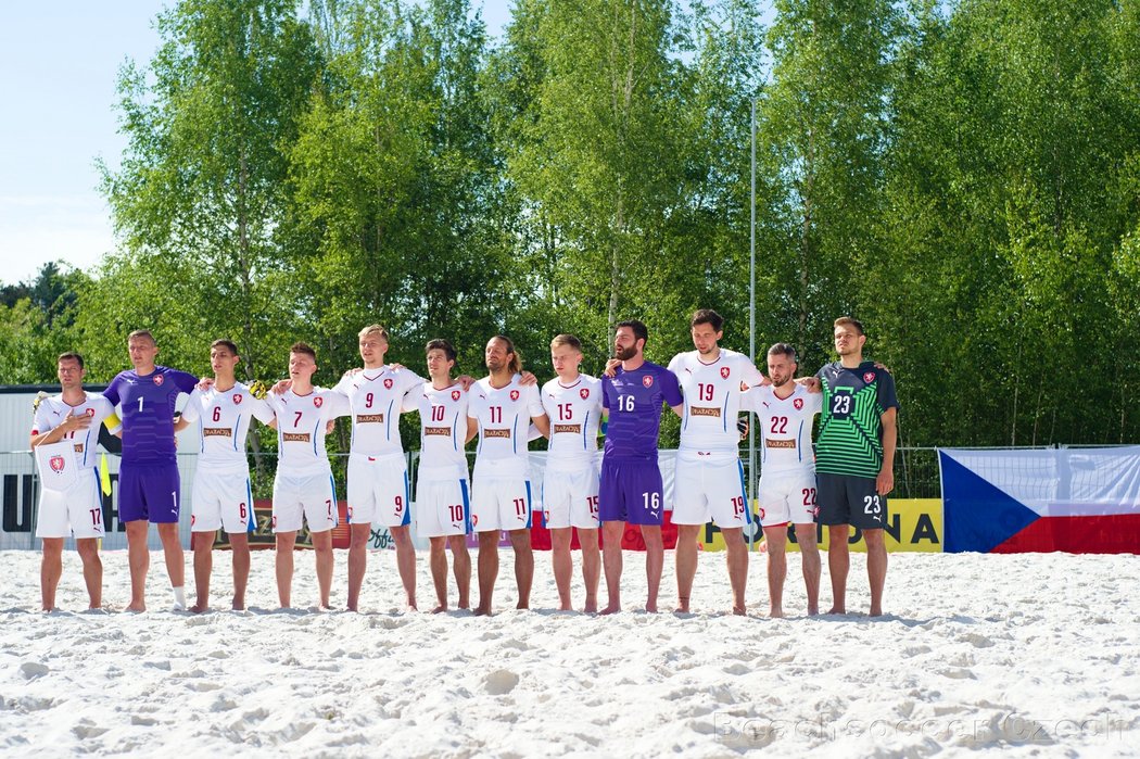 Českou reprezentaci v plážovém fotbale čekají prestižní zápasy proti Portugalsku