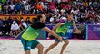 Ondřej Perušič a David Schweiner ve finále MS v plážovém volejbale