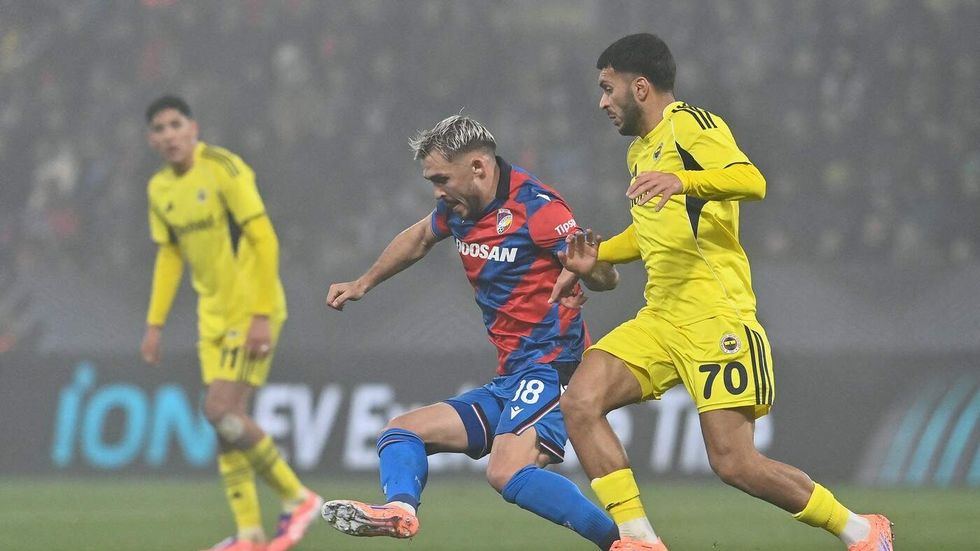 Tomáš Ladra v utkání proti Fenerbahce