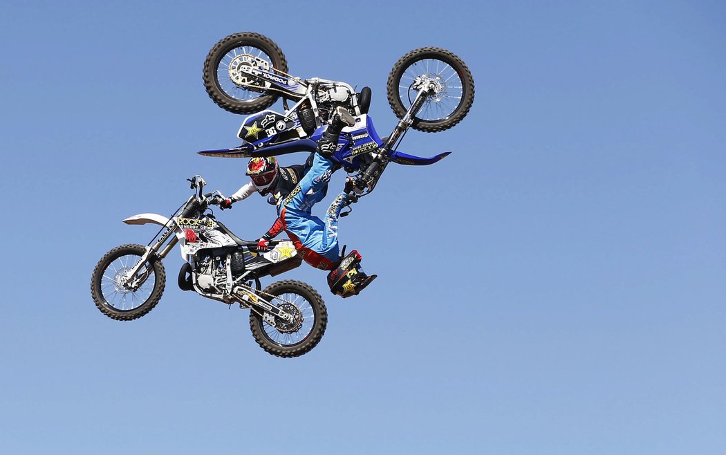 Freestyle motokrosař Libor Podmol se stal vítězem soutěže v Australian FMX Grand Prix