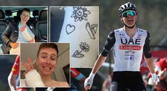 Zlomeniny, úsměv, ale... Pogačarův závod s časem, stihne Tour de France?