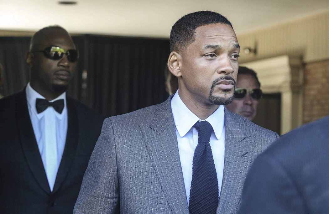 Na pohřbu Muhammada Aliho se objevil i herec Will Smith