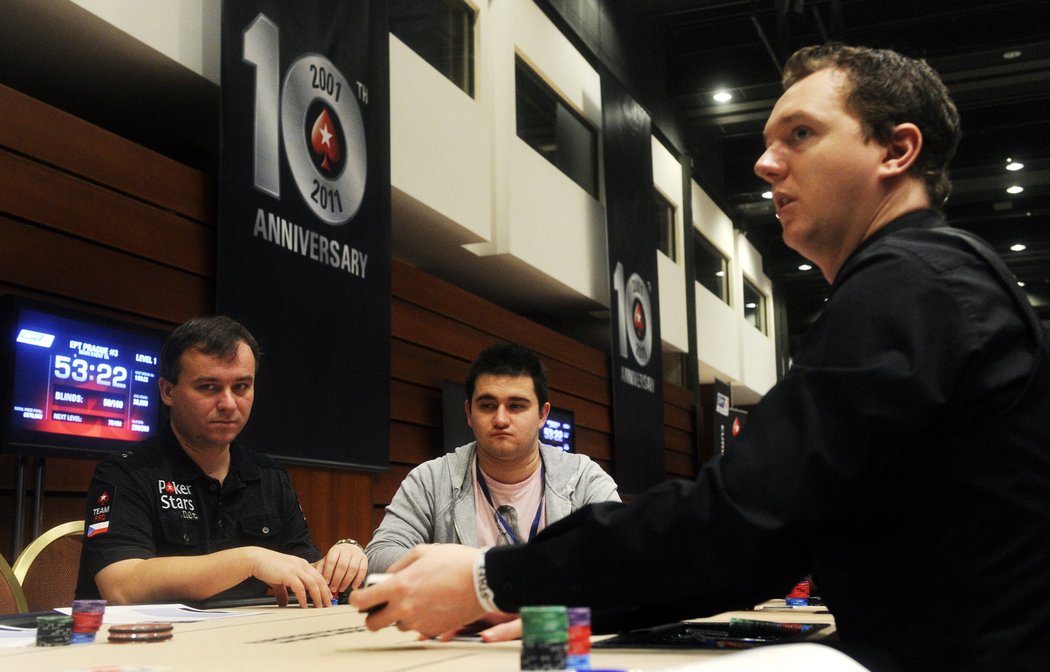 Martin Staszko na pražském turnaji European Poker Tour