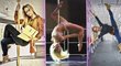 Dojem vzbuzují pohyby, ne svlékání. Na tomto faktu je založen mladý, zato velice populární taneční sport zvaný pole dance. Velké jméno si v něm vypracovala i česká tanečnice Růžena Kunštýřová.