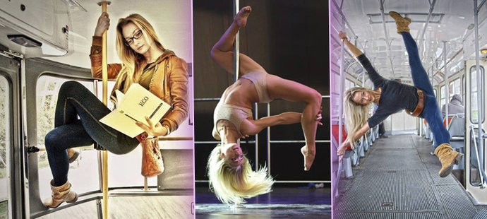 Dojem vzbuzují pohyby, ne svlékání. Na tomto faktu je založen mladý, zato velice populární taneční sport zvaný pole dance. Velké jméno si v něm vypracovala i česká tanečnice Růžena Kunštýřová.