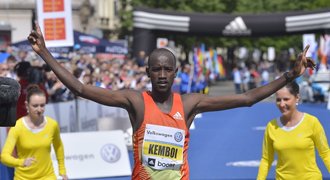 Pražský maraton vyhrál Katařan Kemboi, traťový rekord odolal