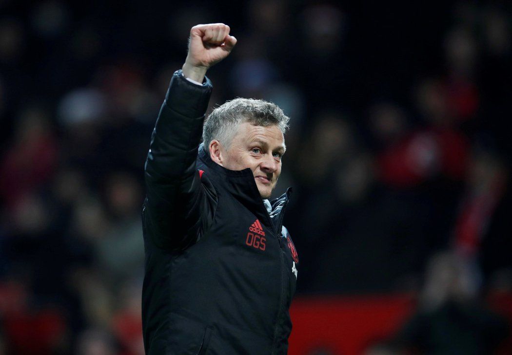 Spokojený kouč Manchesteru United Ole Gunnar Solskjaer po další výhře svého týmu