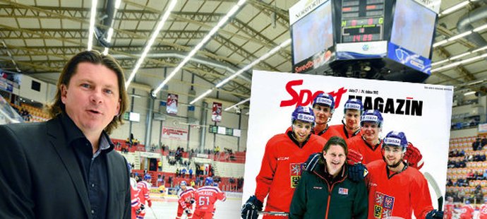 Martin Procházka, olympijský šampion z Nagana a současný mluvčí české hokejové reprezentace