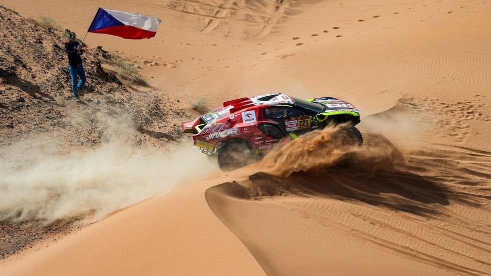 Martin Prokop si ve třetí etapě Rallye Dakar vedl skvěle