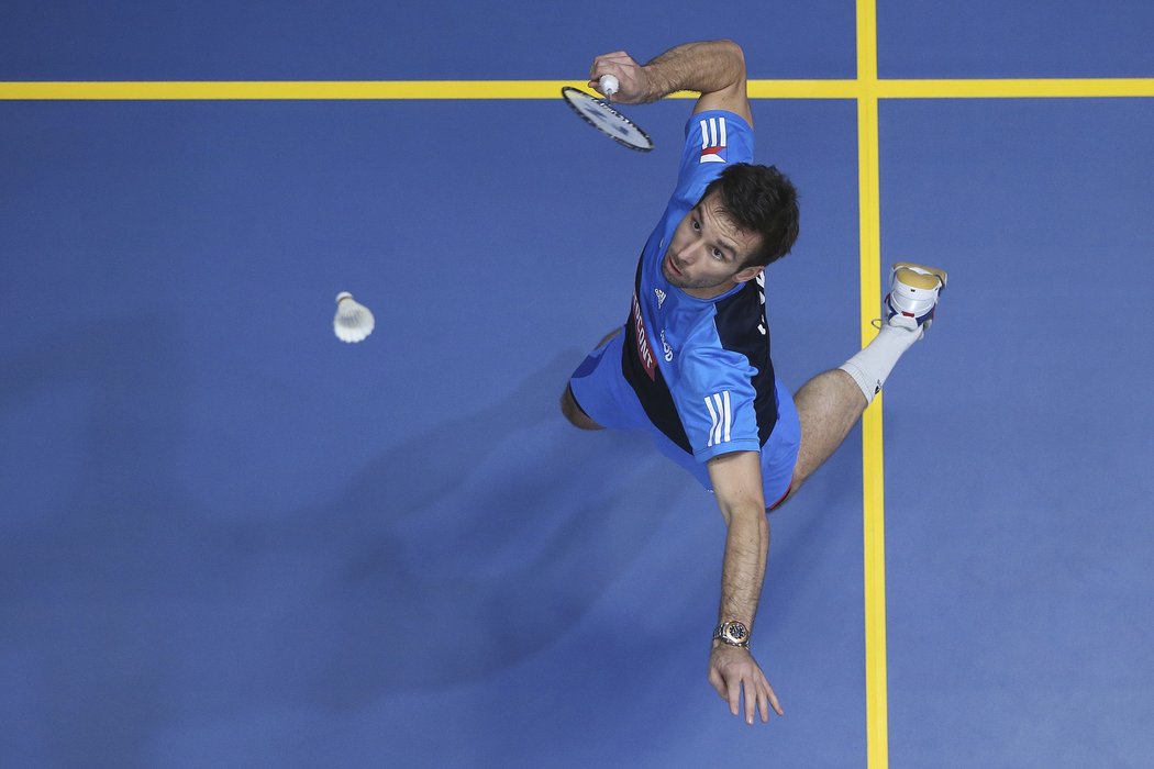 Petr Koukal, devítinásobný mistr republiky v badmintonu, bude hrát mistrovství republiky v racketlonu