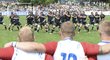 Čeští ragbisté čelí tradiční novozélandské hace před exhibičním duelem na Smíchově